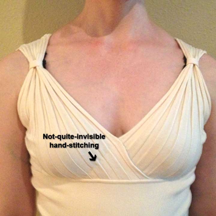 shortening shoulder straps
